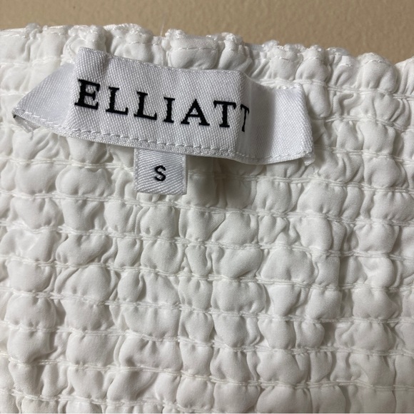 ELLIATT Feminise Textured Puff Sleeve Minidress - Picture 10 of 11